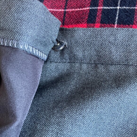 Grey wrap skirt - Picture 4 of 5